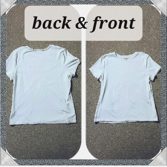 Crofts & Barrow Tops - SOFT COTTON PETITE TOP